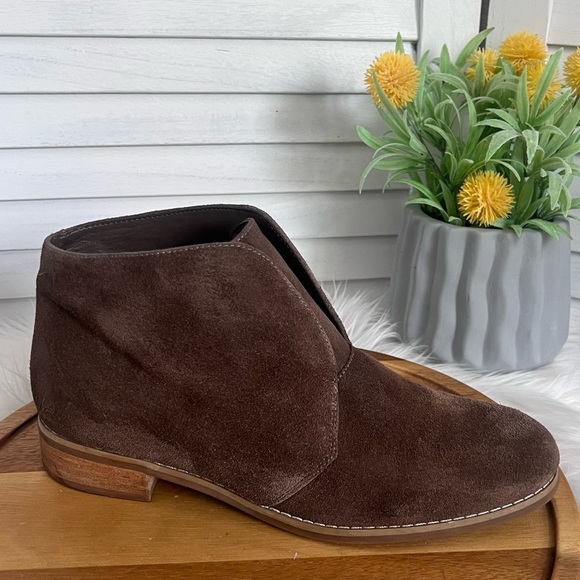 Blondo Shoes - Blondo Verona Waterproof Ankle Boot Brown Suede Neutral Casual Size 9
